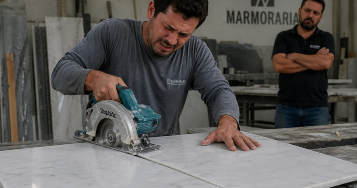 Makita de corte não funciona na marmoraria, só prejuizo